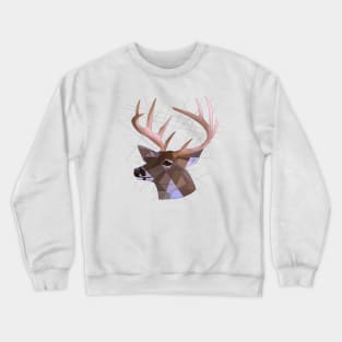 Deer Geometry Crewneck Sweatshirt